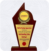 Outstanding Sales Partner Award Trophy